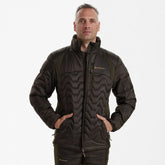 Deerhunter Men's Excape Quilted Jacket Art Green Hunting, Jacket on sale at Wylie's Outdoor World UK (Straight Angle View)